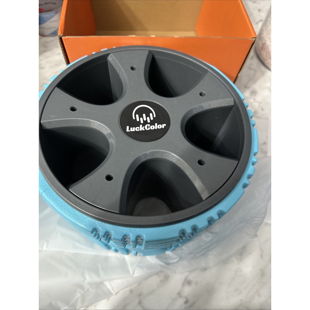LuckColor Yoga Wheel for Back Pain‎ Yoga Wheel Roller